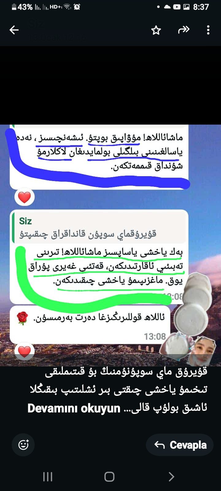 قۇيرۇق ماي يۈز سوپۇنى